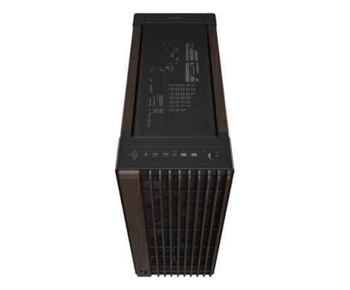 ASUS ProArt PA602 Wood Edition Modern Black - Metal Panel Midi Tower Negro, Madera