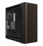 ASUS ProArt PA602 Wood Edition Modern Black - Tempered Glass Panel Midi Tower Negro, Madera