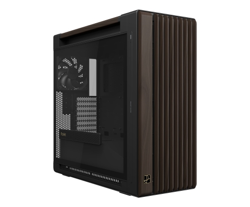 ASUS ProArt PA602 Wood Edition Modern Black - Tempered Glass Panel Midi Tower Negro, Madera