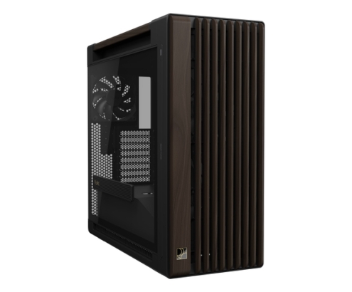 ASUS ProArt PA602 Wood Edition Modern Black - Tempered Glass Panel Midi Tower Negro, Madera