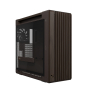 ASUS ProArt PA602 Wood Edition Retro Brown - Tempered Glass Panel Midi Tower Marrón