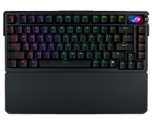 ASUS ROG Azoth Extreme teclado Juego USB + RF Wireless + Bluetooth QWERTY Inglés Negro