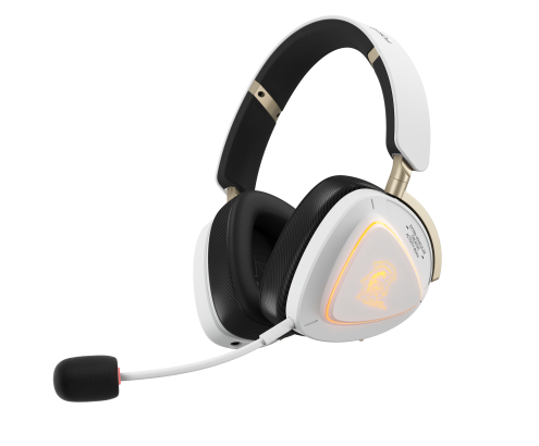 ASUS ROG Delta II-KJP Auriculares Inalámbrico y alámbrico Diadema Juego Bluetooth Negro, Blanco