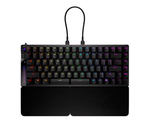 ASUS ROG Falcata teclado Juego USB + RF Wireless + Bluetooth Negro