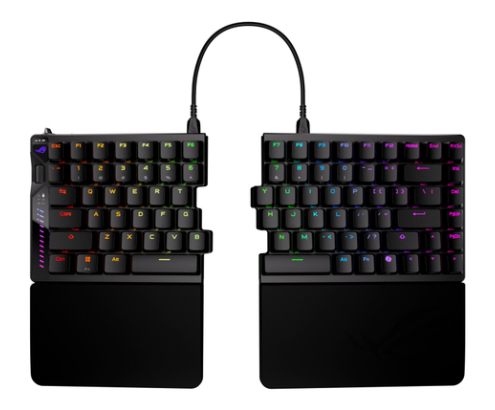 ASUS ROG Falcata teclado Juego USB + RF Wireless + Bluetooth Negro