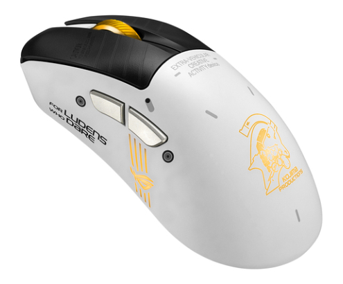 ASUS ROG Keris II Origin-KJP ratón Juego mano derecha RF Wireless + Bluetooth + USB Type-A Óptico 42000 DPI