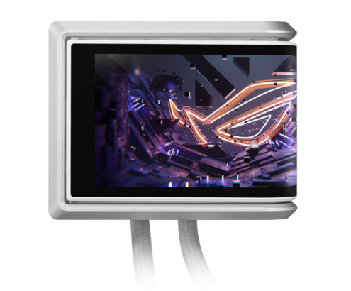 ASUS ROG RYUO IV 360 ARGB WHT Procesador Sistema de refrigeración líquida todo en uno 12 cm Blanco