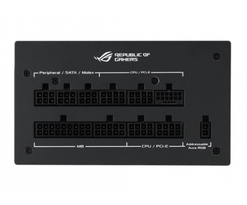 ASUS ROG STRIX 1200W Gold Aura Edition unidad de fuente de alimentación 20+4 pin ATX Negro