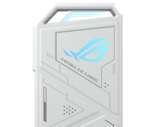 ASUS ROG Strix Arion White Edition Caja externa para unidad de estado sólido (SSD) Blanco M.2