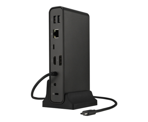 ASUS Triple Display USB-C Dock DC300 Acoplamiento USB 3.2 Gen 2 (3.1 Gen 2) Type-C Negro