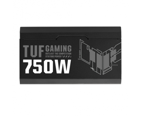 ASUS TUF Gaming 750W Gold unidad de fuente de alimentación 20+4 pin ATX ATX Negro