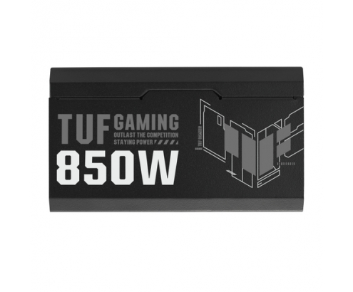 ASUS TUF Gaming 850W Gold unidad de fuente de alimentación 24-pin ATX ATX Negro
