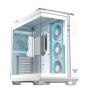 ASUS TUF GAMING GT502 Horizon TG ARGB White Midi Tower Blanco
