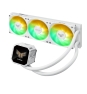 ASUS TUF Gaming LC III 360 ARGB LCD White Edition Procesador Sistema de refrigeración líquida todo en uno 12 cm Blanco 1 pieza(s)