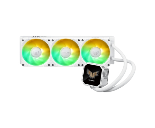 ASUS TUF Gaming LC III 360 ARGB LCD White Edition Procesador Sistema de refrigeración líquida todo en uno 12 cm Blanco 1 pieza(s)