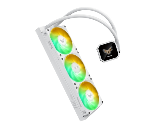 ASUS TUF Gaming LC III 360 ARGB LCD White Edition Procesador Sistema de refrigeración líquida todo en uno 12 cm Blanco 1 pieza(s)