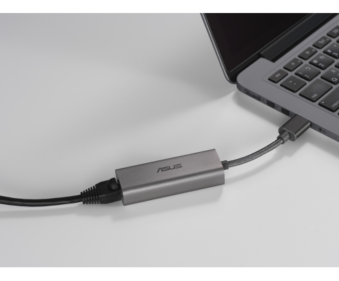 Asus USB-C2500 Adaptador usb a ethernet rj45 negro 