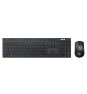 ASUS W2500 teclado Ratón incluido Juego RF inalámbrico QWERTY Negro