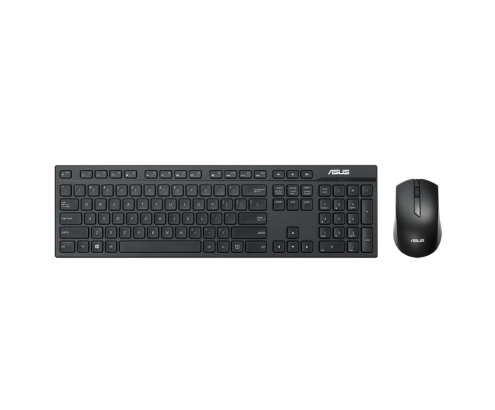 ASUS W2500 teclado Ratón incluido Juego RF inalámbrico QWERTY Negro