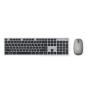 ASUS W5000 Wireless Keyboard and Mouse Set teclado Ratón incluido Oficina RF inalámbrico QWERTY Español Negro, Gris