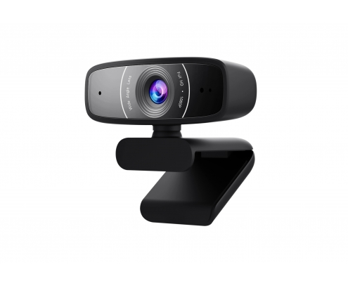 ASUS Webcam C3 cámara web 1920 x 1080 Pixeles USB 2.0 Negro