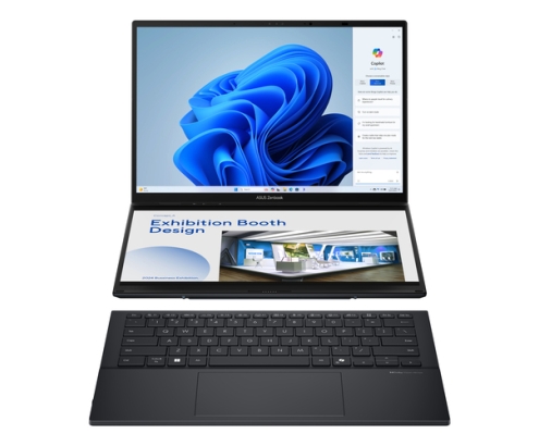 ASUS Zenbook Duo OLED UX8406CA-QL336W - Ordenador Portátil 14