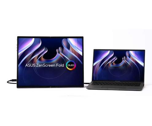 ASUS ZenScreen Fold OLED MQ17QH pantalla para PC 43,9 cm (17.3