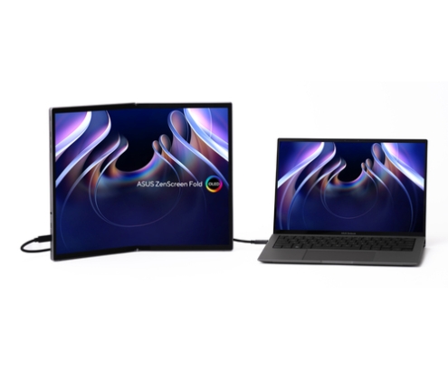 ASUS ZenScreen Fold OLED MQ17QH pantalla para PC 43,9 cm (17.3