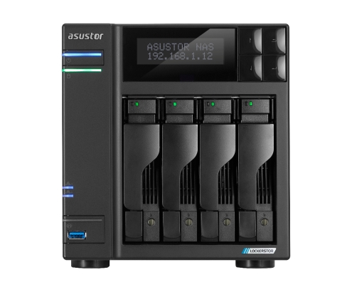 Asustor LOCKERSTOR 4 Gen2 (AS6704T) NAS Escritorio Ethernet Negro N5105