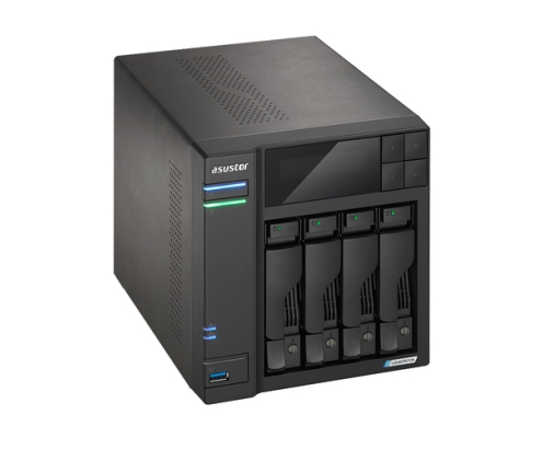 Asustor LOCKERSTOR 4 Gen2 (AS6704T) NAS Escritorio Ethernet Negro N5105