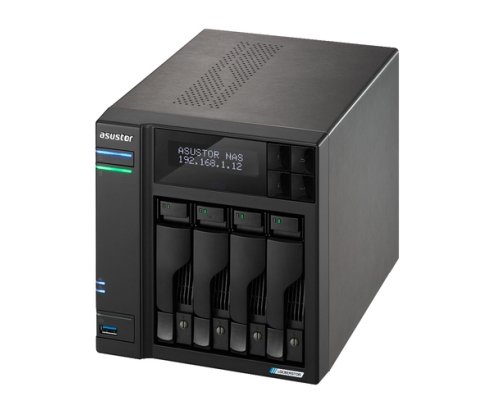 Asustor LOCKERSTOR 4 Gen2 (AS6704T) NAS Escritorio Ethernet Negro N5105