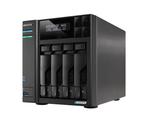 Asustor LOCKERSTOR 4 Gen2 (AS6704T) NAS Escritorio Ethernet Negro N5105