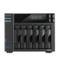 Asustor LOCKERSTOR 6 Gen2 NAS Escritorio Intel® Celeron® N5105 8 GB DDR4 Unidad de disco duro ADM Negro