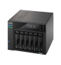 Asustor LOCKERSTOR 6 Gen2 NAS Escritorio Intel® Celeron® N5105 8 GB DDR4 Unidad de disco duro ADM Negro