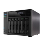 Asustor LOCKERSTOR 6 Gen2 NAS Escritorio Intel® Celeron® N5105 8 GB DDR4 Unidad de disco duro ADM Negro