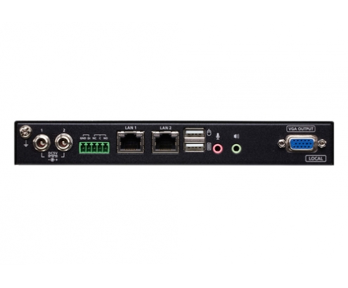 ATEN 1 switch KVM a través de IP VGA de un solo puerto para acceso a recurso compartido local/remoto