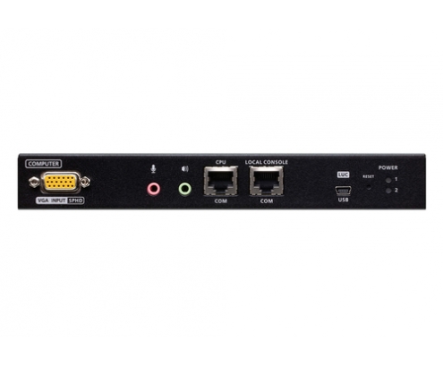 ATEN 1 switch KVM a través de IP VGA de un solo puerto para acceso a recurso compartido local/remoto