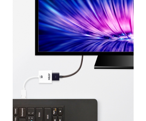 ATEN Adaptador activo de DisplayPort a HDMI True 4K