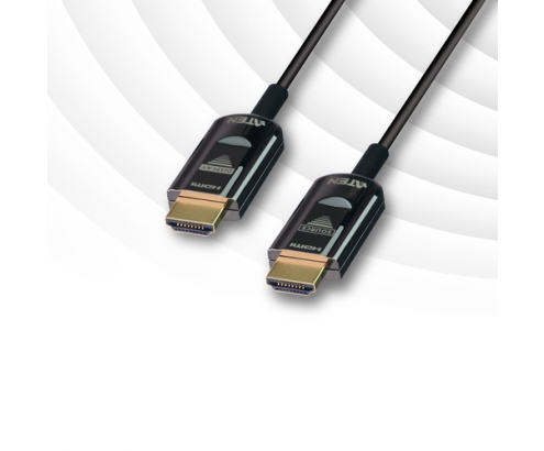 ATEN Cable óptico activo HDMI 2.0 True 4K de 20 M (True 4K a 20 m)
