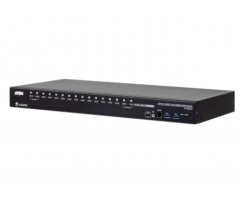 ATEN Switch KVM HDMI 4K USB 3.0 de 16 puertos