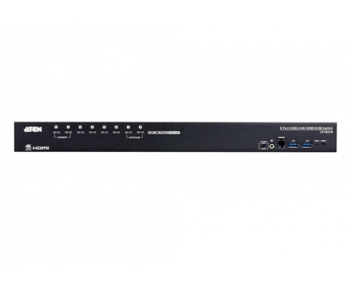 ATEN Switch KVM HDMI 4K USB 3.0 de 8 puertos