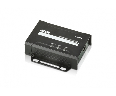 ATEN VE801R extensor audio/video Receptor AV Negro