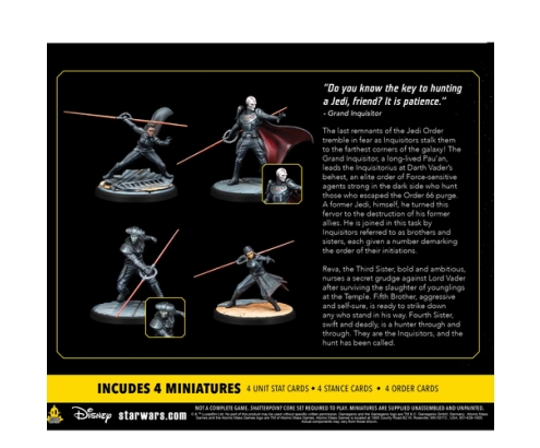 Atomic Mass Games Star Wars: Shatterpoint - Jedi Hunters Squad Pack Figura