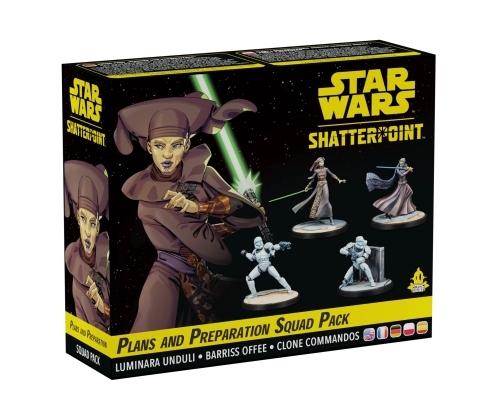 Atomic Mass Games Star Wars: Shatterpoint - Plans and Preparation Squad Pack Figura