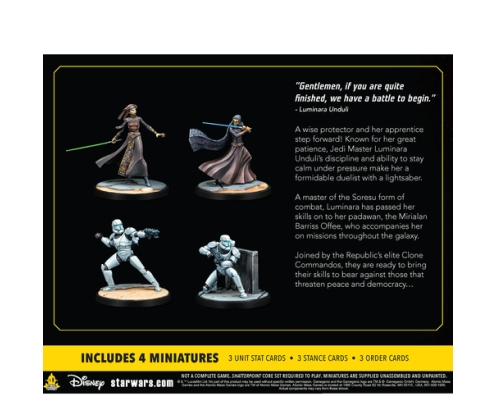 Atomic Mass Games Star Wars: Shatterpoint - Plans and Preparation Squad Pack Figura