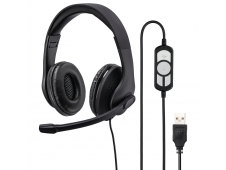 Auricular USB HS-USB300 Negro