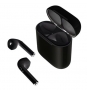 AURICULARES BLUETOOTH MUVIT AIRPODS ESTUCHE DE CARGA 600MAH NEGROS MUHPH0122