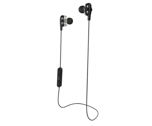AURICULARES COOLBOX BT COOLTWIN INALAMBRICO NEGRO COO-AUB-04DD