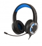 Auriculares diadema gaming ngs conector de 3.5 mm negro azul GHX-510