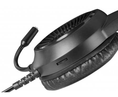 Auriculares diadema mars gaming conector de 3.5mm negro MH120